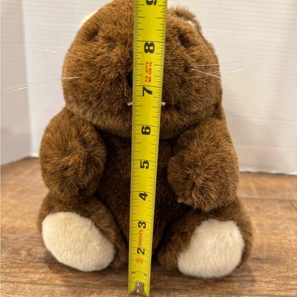 Plush Brown Beaver Stuffed Animal 10” Tall - Picture 9 of 10